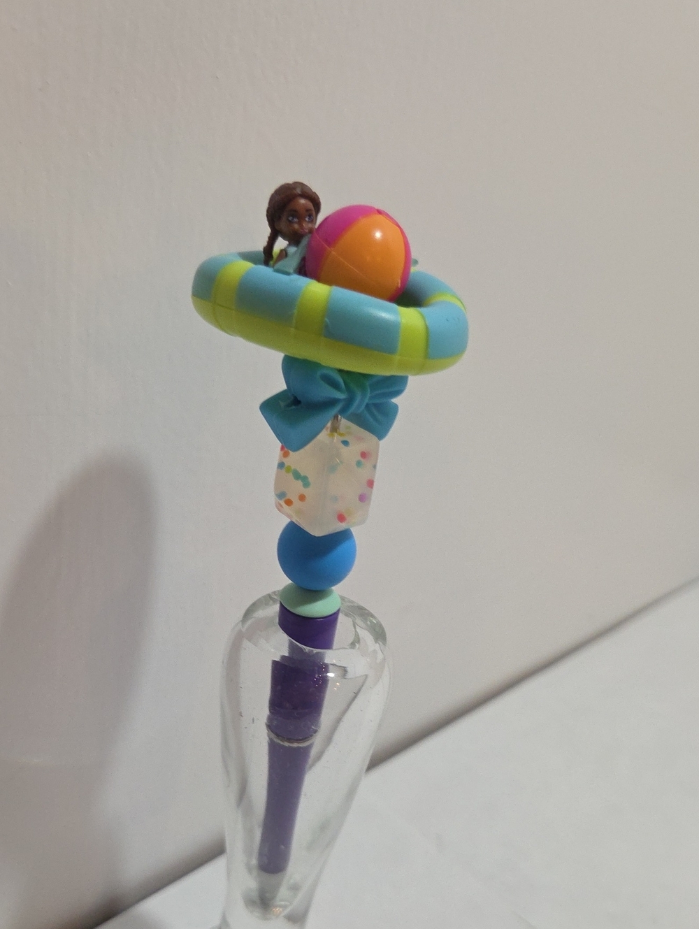 Polly Pocket Beach Pen with Mini Doll